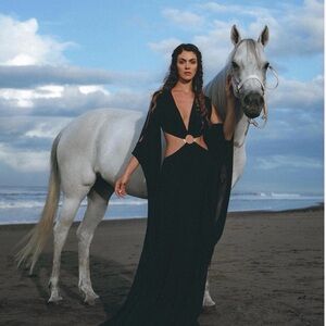 Elegant Black Evening Gown